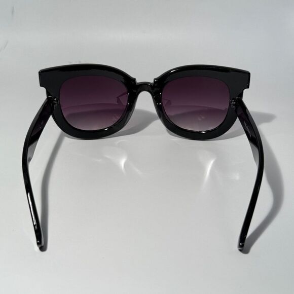 1636 NEW Oversized Black Cat Eye Sunglasses UV Protection Sexy Chic Style main image 8